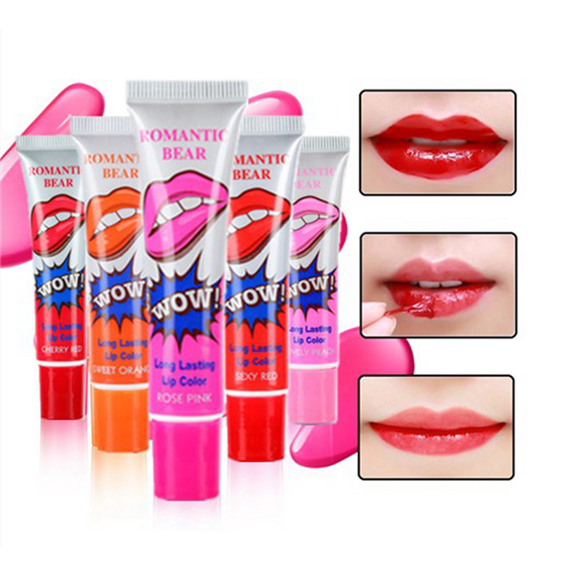 Pack of 4 Magic Peel Off Lip Gloss