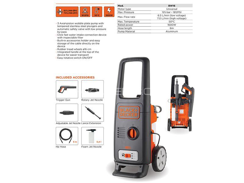 Black Decker High Pressure Washer Bw14 price Pakistan