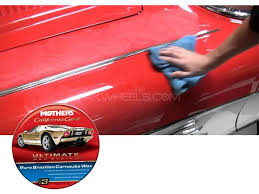 Mothers California Gold Natural Formula Wax 12 Oz