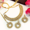 Pearl Golden Jewellery Set in Pakistan