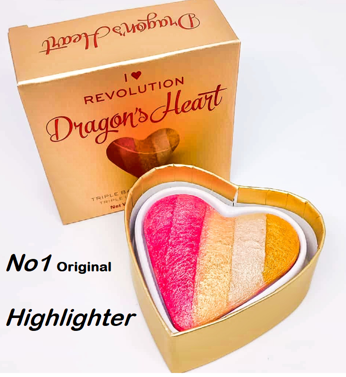 100% Revolution Brand 3 In One Heart Highlighter
