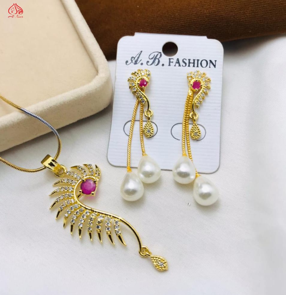 Zarqoon Locket Set Price In Pakistan - Image 4