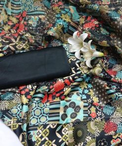 HSM TEXTILE CHAMAK DHAMAK SILK 3 PIECE SUIT PRICE IN PAKISTAN