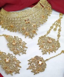 Full Zircon Bridal Set Price In Pakistan