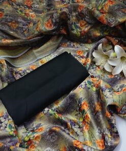HSM TEXTILE CHAMAK DHAMAK SILK 3 PIECE SUIT PRICE IN PAKISTAN
