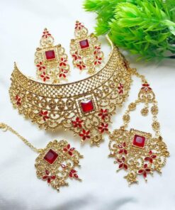 Full Zircon Bridal Set Price In Pakistan