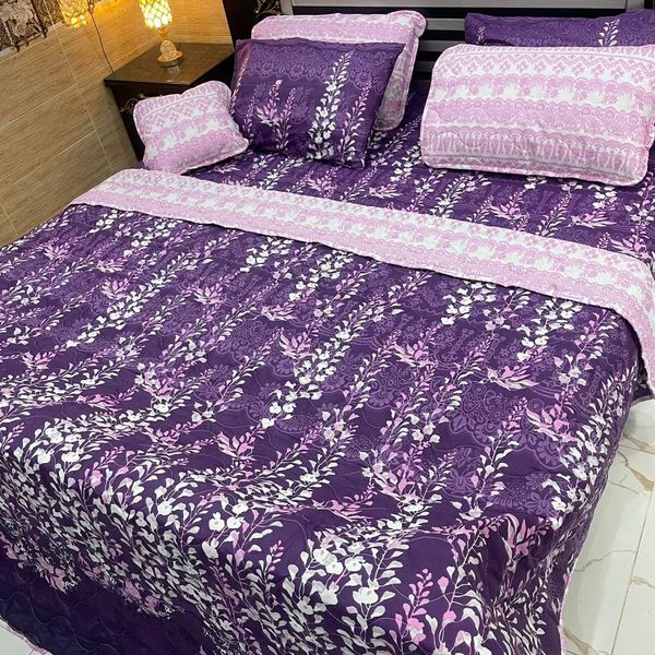 7 Pcs Comfort Set Bedsheets Price In Pakistan - Image 4
