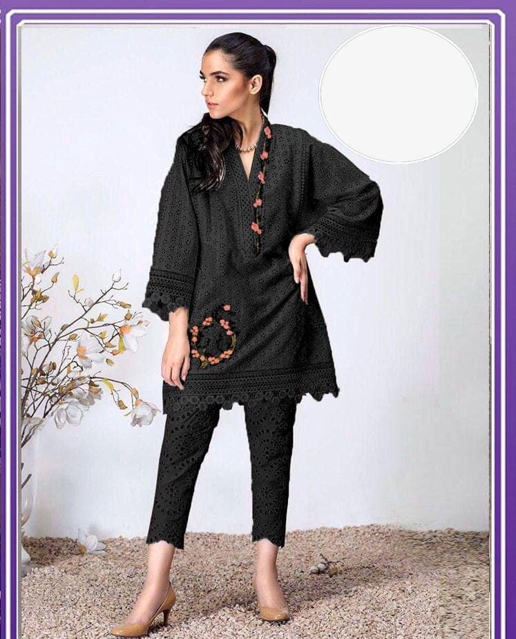 Zarqash Bandhej Suit (Orange) main image 0