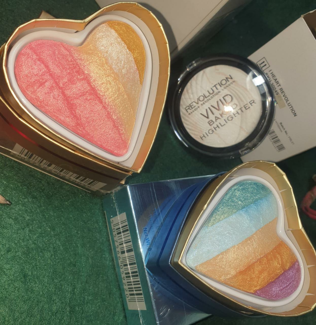 100% Revolution Brand 3 In One Heart Highlighter