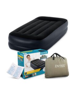 Intex Dual Layer Air Bed With Pillow Rest 66706