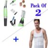 Pack Of 2 Slim N Lift Slimming Vest+Micro Touch Hair Trimmer