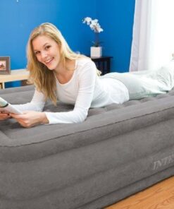 Intex Ultra Plush Air Bed With Built In Pump 67952